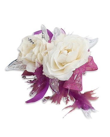 2 rose corsage
